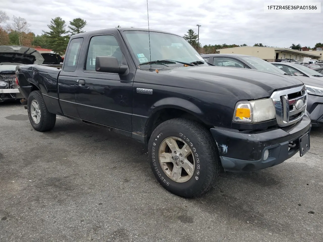 2006 Ford Ranger Super Cab VIN: 1FTZR45E36PA01586 Lot: 77373684