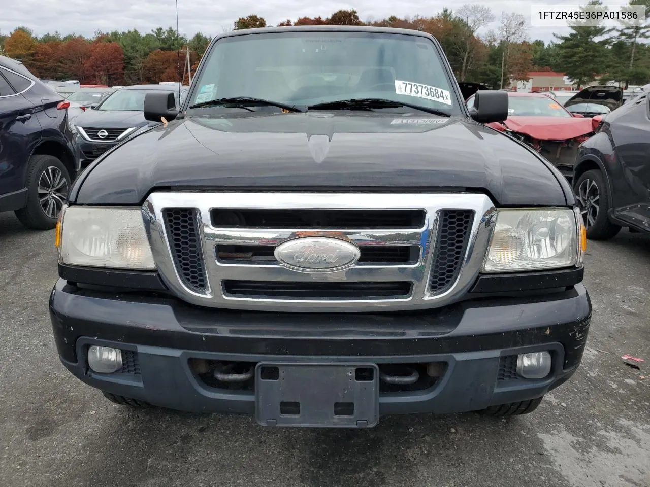 2006 Ford Ranger Super Cab VIN: 1FTZR45E36PA01586 Lot: 77373684