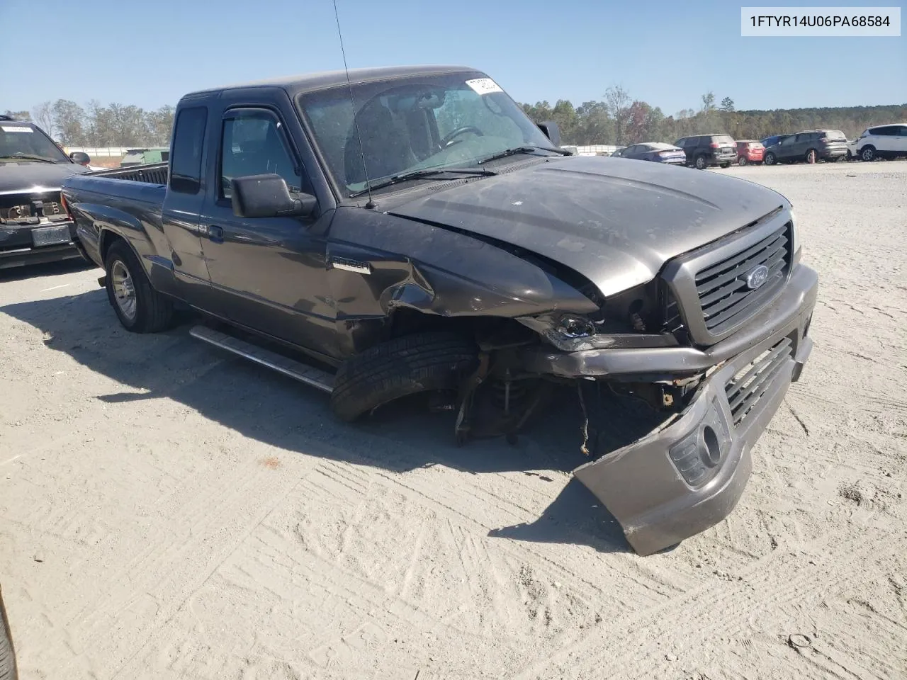 2006 Ford Ranger Super Cab VIN: 1FTYR14U06PA68584 Lot: 77426034