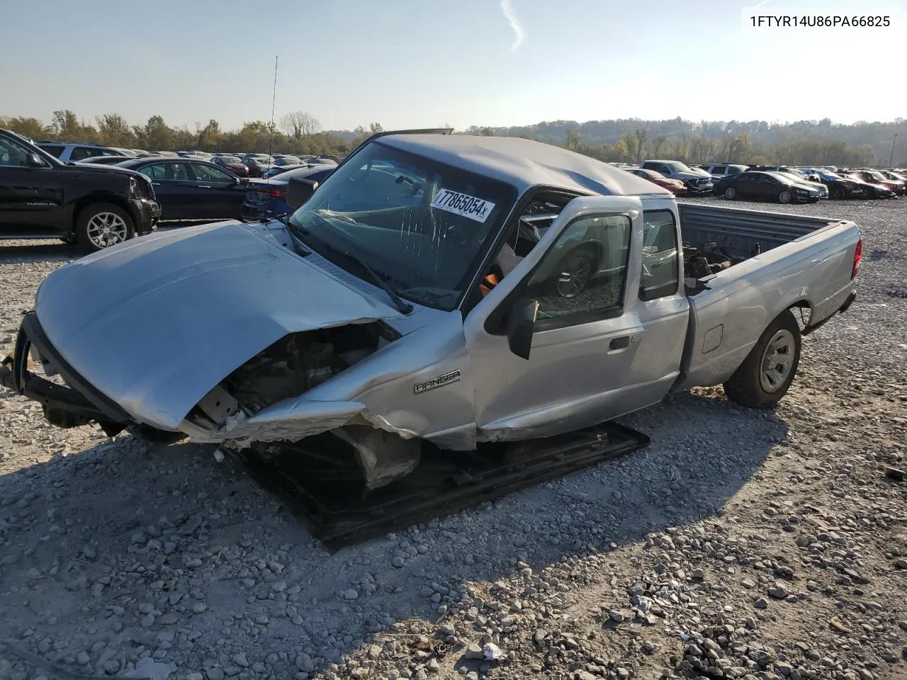 2006 Ford Ranger Super Cab VIN: 1FTYR14U86PA66825 Lot: 77865054