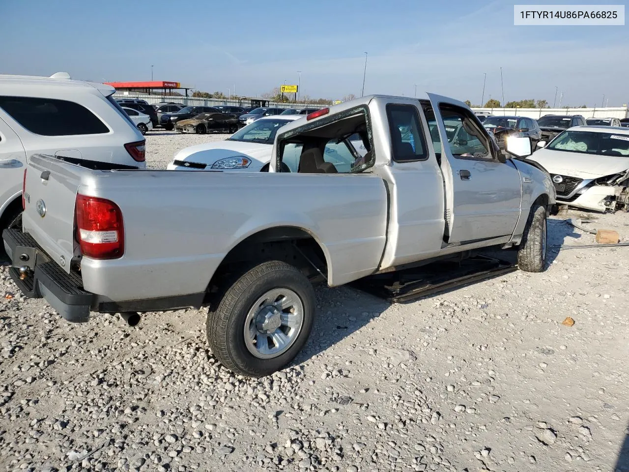 2006 Ford Ranger Super Cab VIN: 1FTYR14U86PA66825 Lot: 77865054