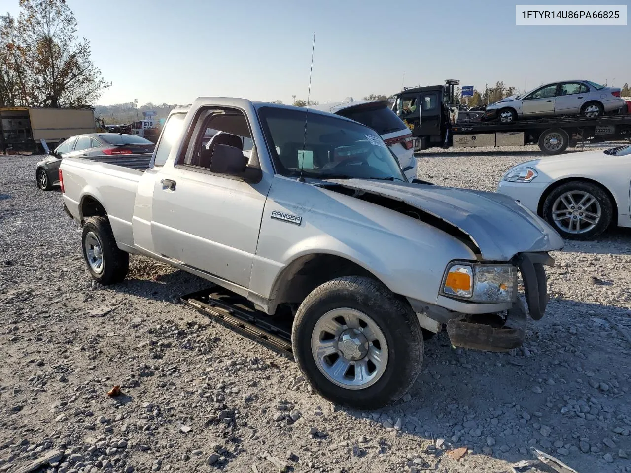 2006 Ford Ranger Super Cab VIN: 1FTYR14U86PA66825 Lot: 77865054