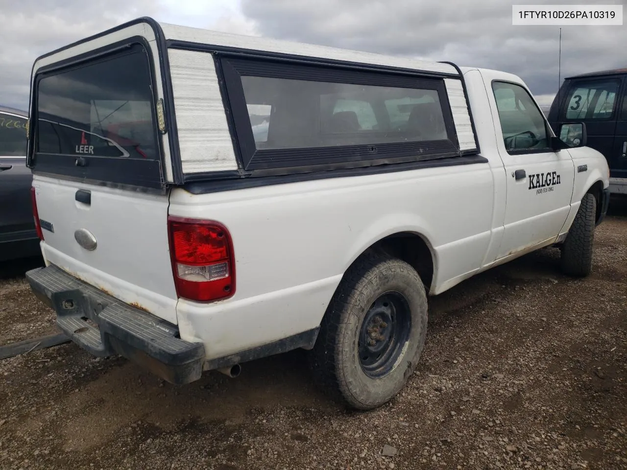 2006 Ford Ranger VIN: 1FTYR10D26PA10319 Lot: 78678204