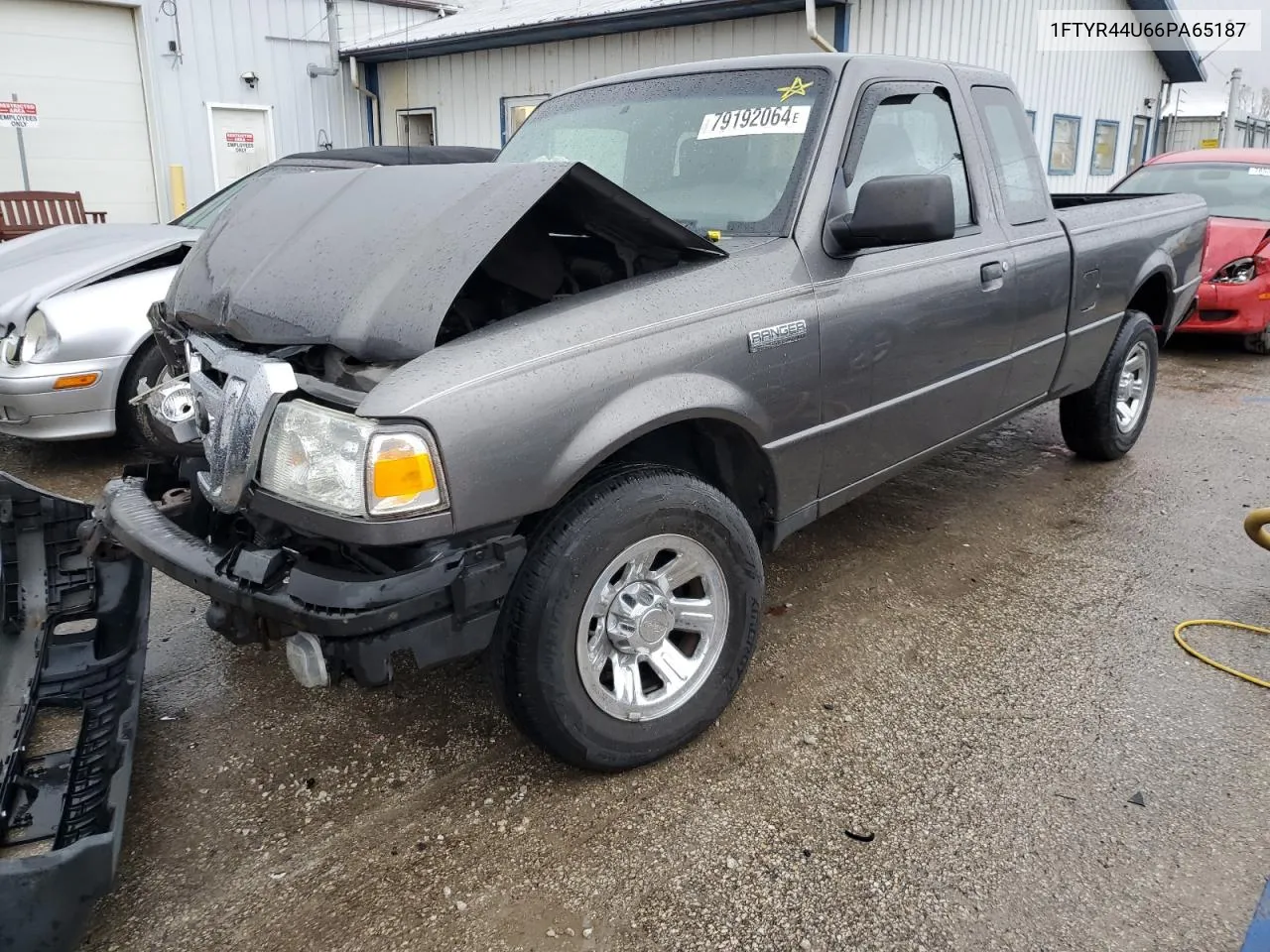 2006 Ford Ranger Super Cab VIN: 1FTYR44U66PA65187 Lot: 79192064