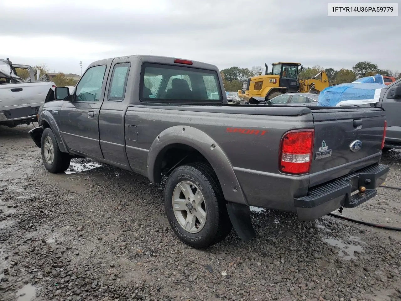 2006 Ford Ranger Super Cab VIN: 1FTYR14U36PA59779 Lot: 79304354