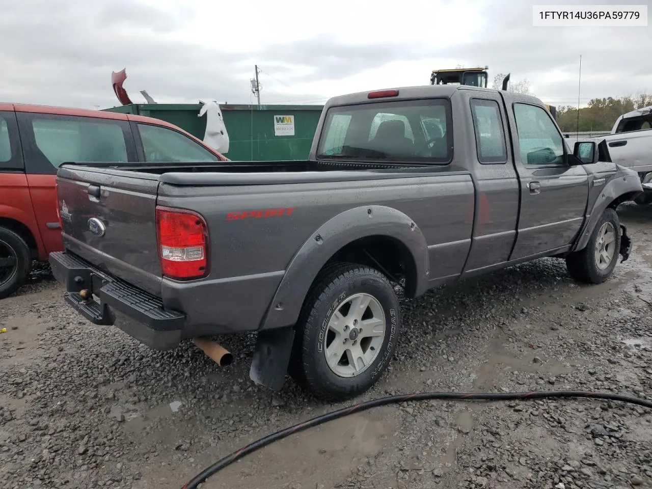 2006 Ford Ranger Super Cab VIN: 1FTYR14U36PA59779 Lot: 79304354