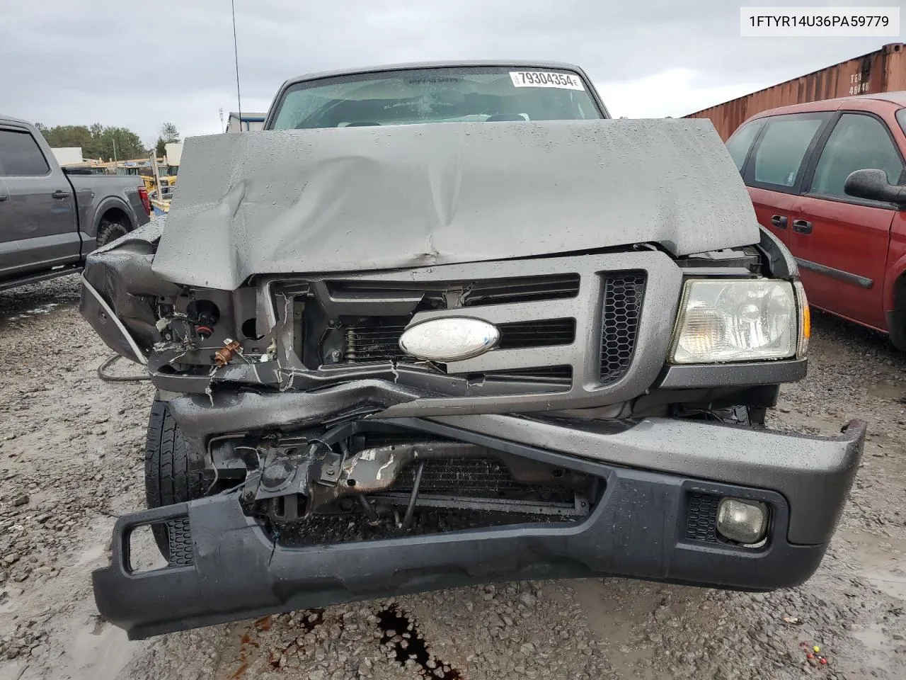 2006 Ford Ranger Super Cab VIN: 1FTYR14U36PA59779 Lot: 79304354