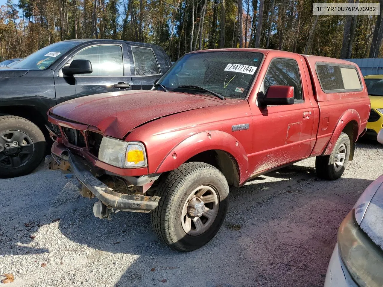 2006 Ford Ranger VIN: 1FTYR10U76PA73982 Lot: 79412144