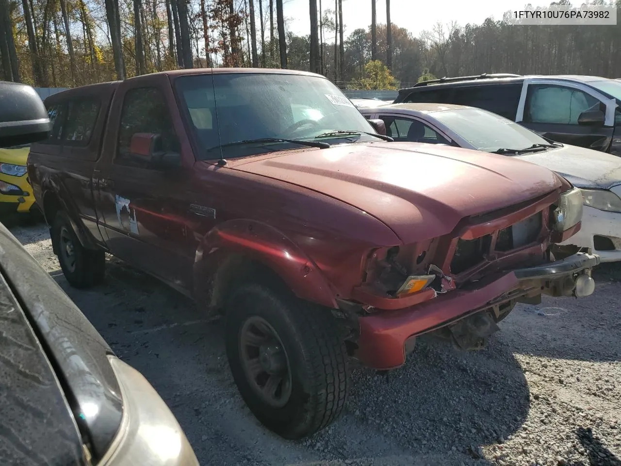 2006 Ford Ranger VIN: 1FTYR10U76PA73982 Lot: 79412144