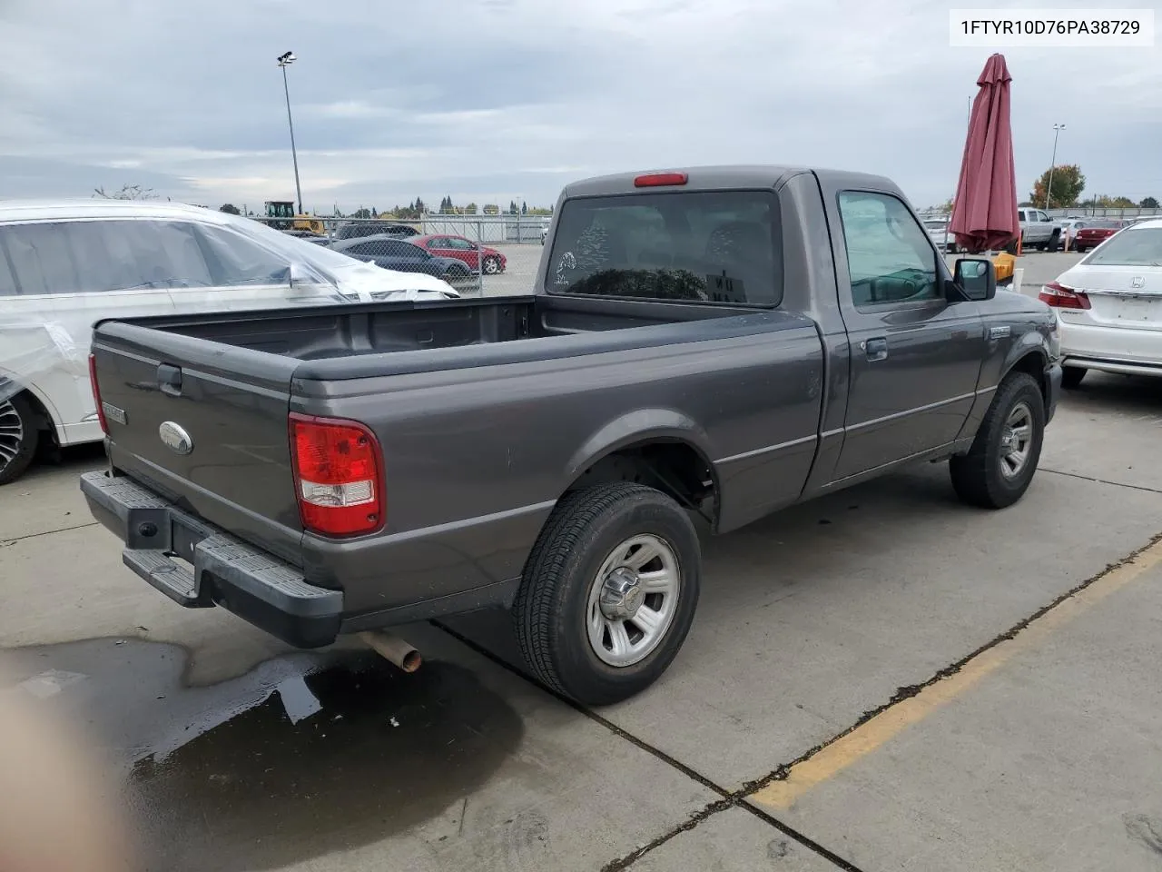 2006 Ford Ranger VIN: 1FTYR10D76PA38729 Lot: 80390074