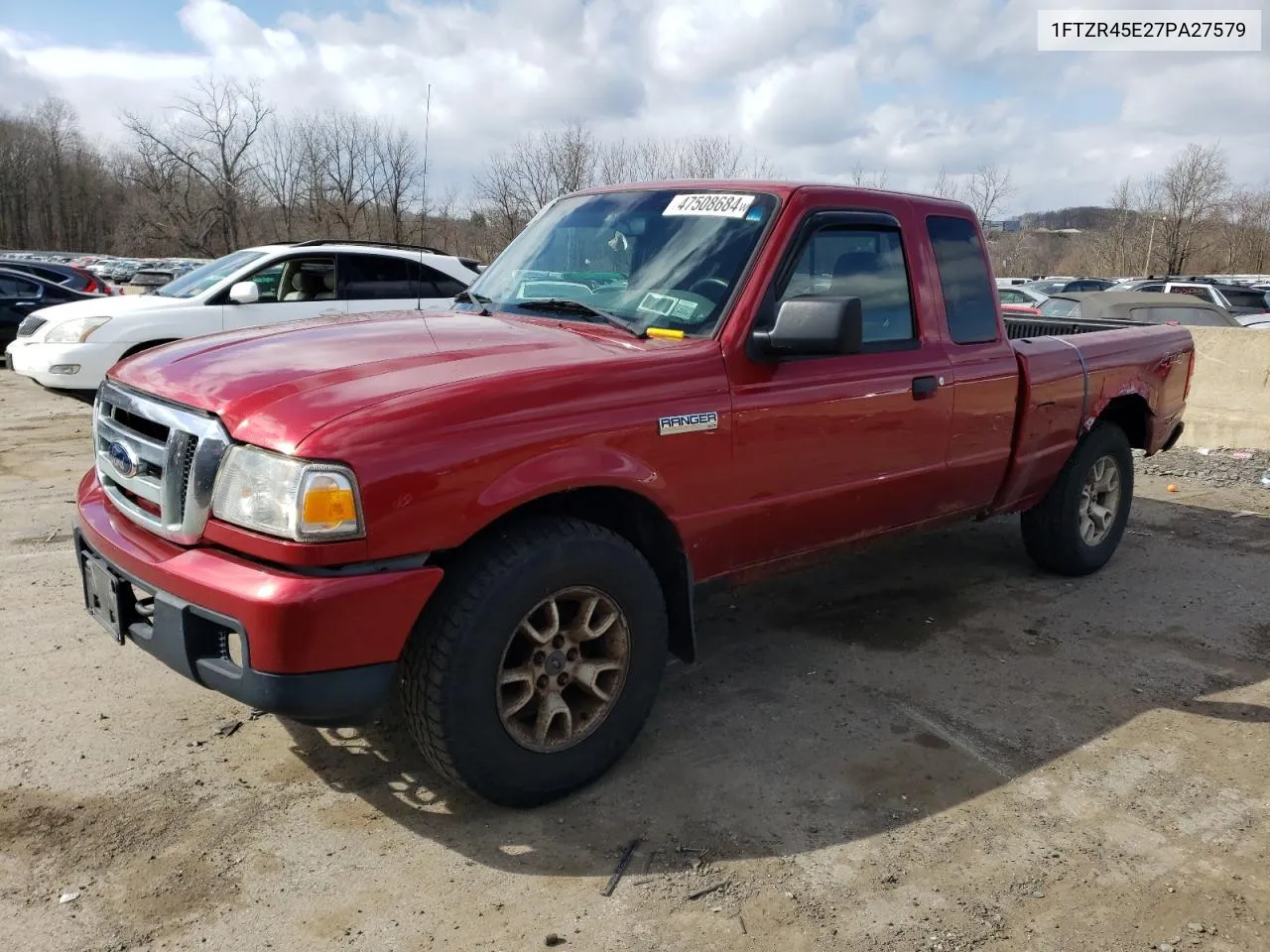 2007 Ford Ranger Super Cab VIN: 1FTZR45E27PA27579 Lot: 47508684