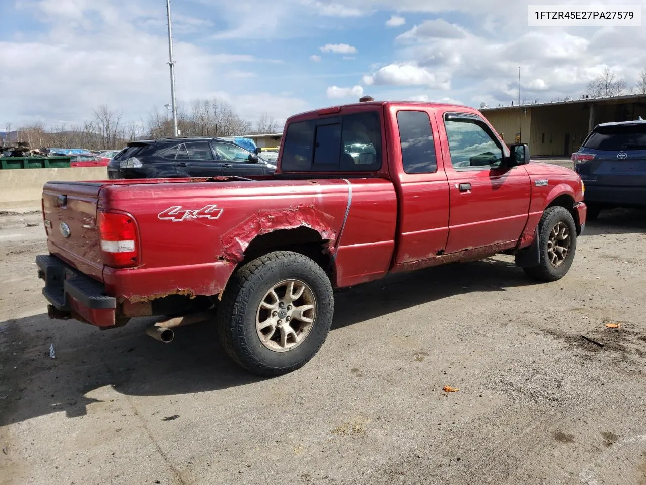 2007 Ford Ranger Super Cab VIN: 1FTZR45E27PA27579 Lot: 47508684