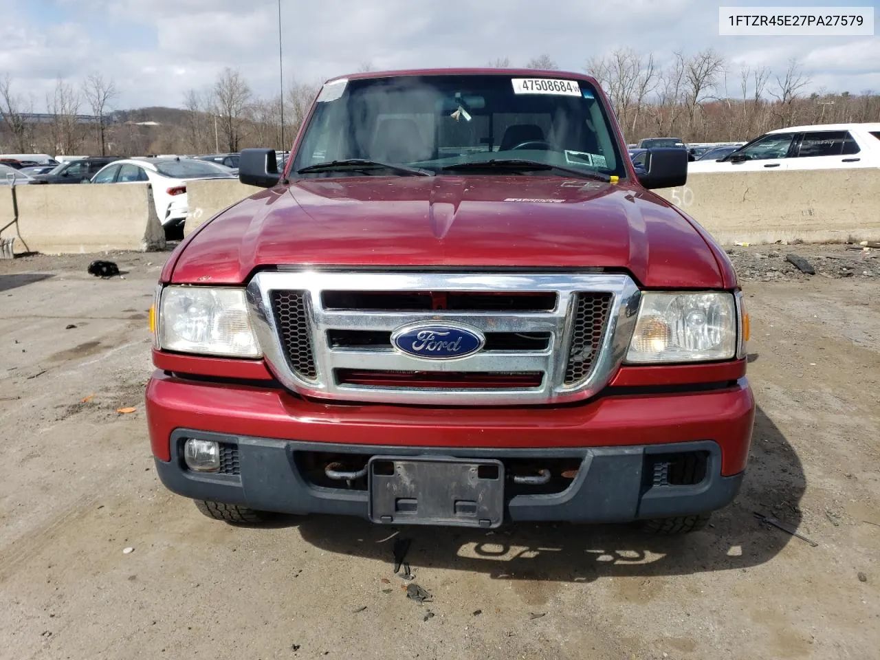 2007 Ford Ranger Super Cab VIN: 1FTZR45E27PA27579 Lot: 47508684