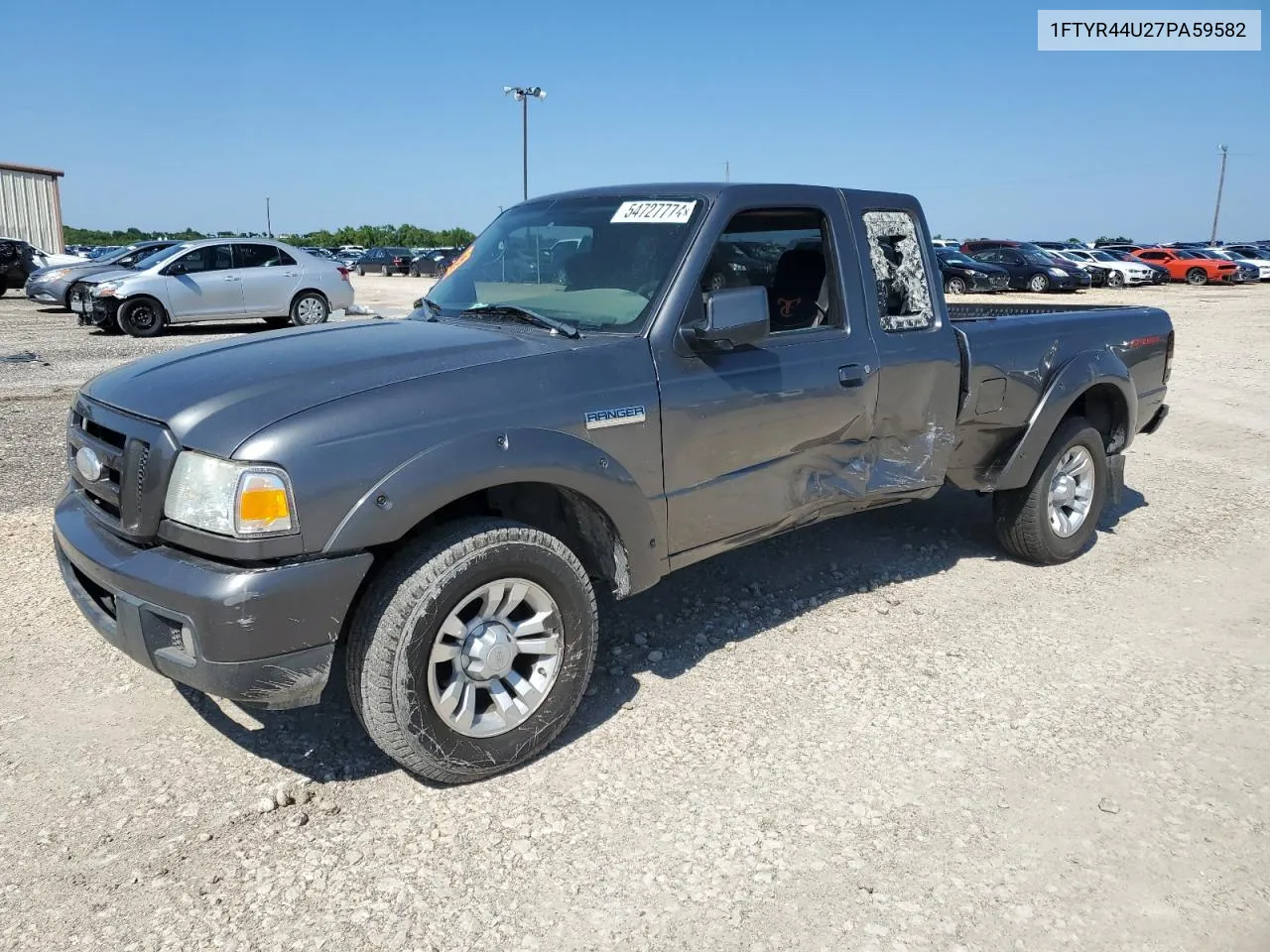 2007 Ford Ranger Super Cab VIN: 1FTYR44U27PA59582 Lot: 54727774