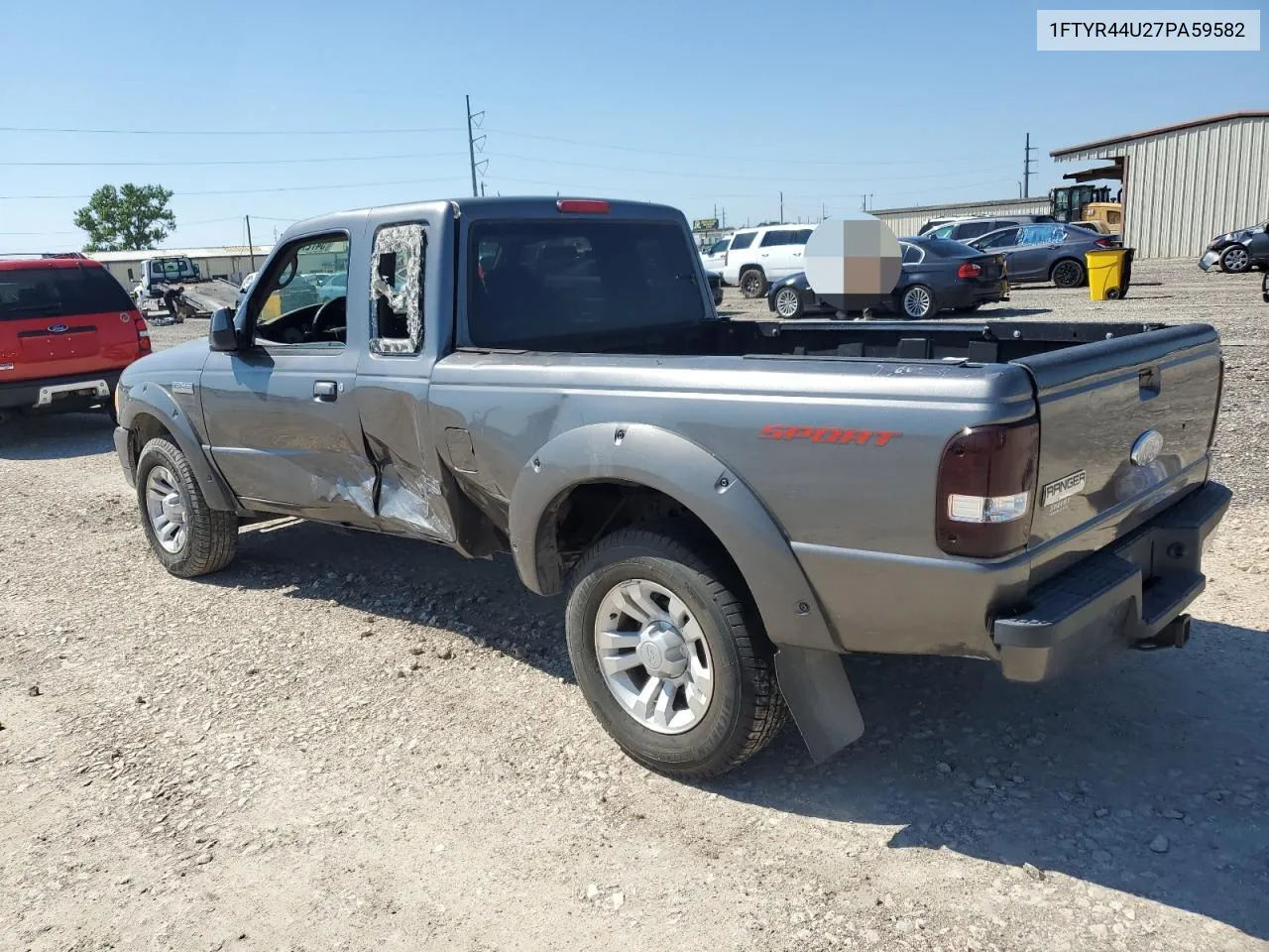 2007 Ford Ranger Super Cab VIN: 1FTYR44U27PA59582 Lot: 54727774