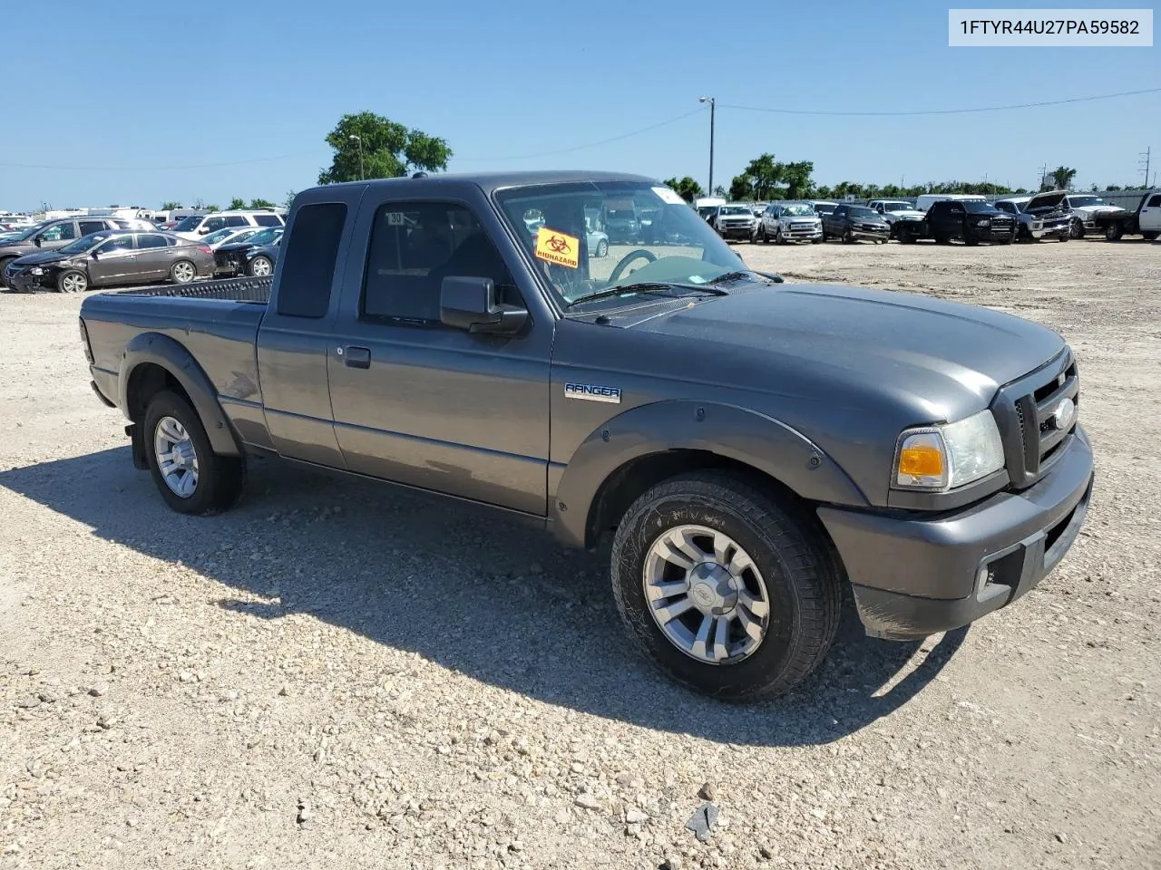 2007 Ford Ranger Super Cab VIN: 1FTYR44U27PA59582 Lot: 54727774