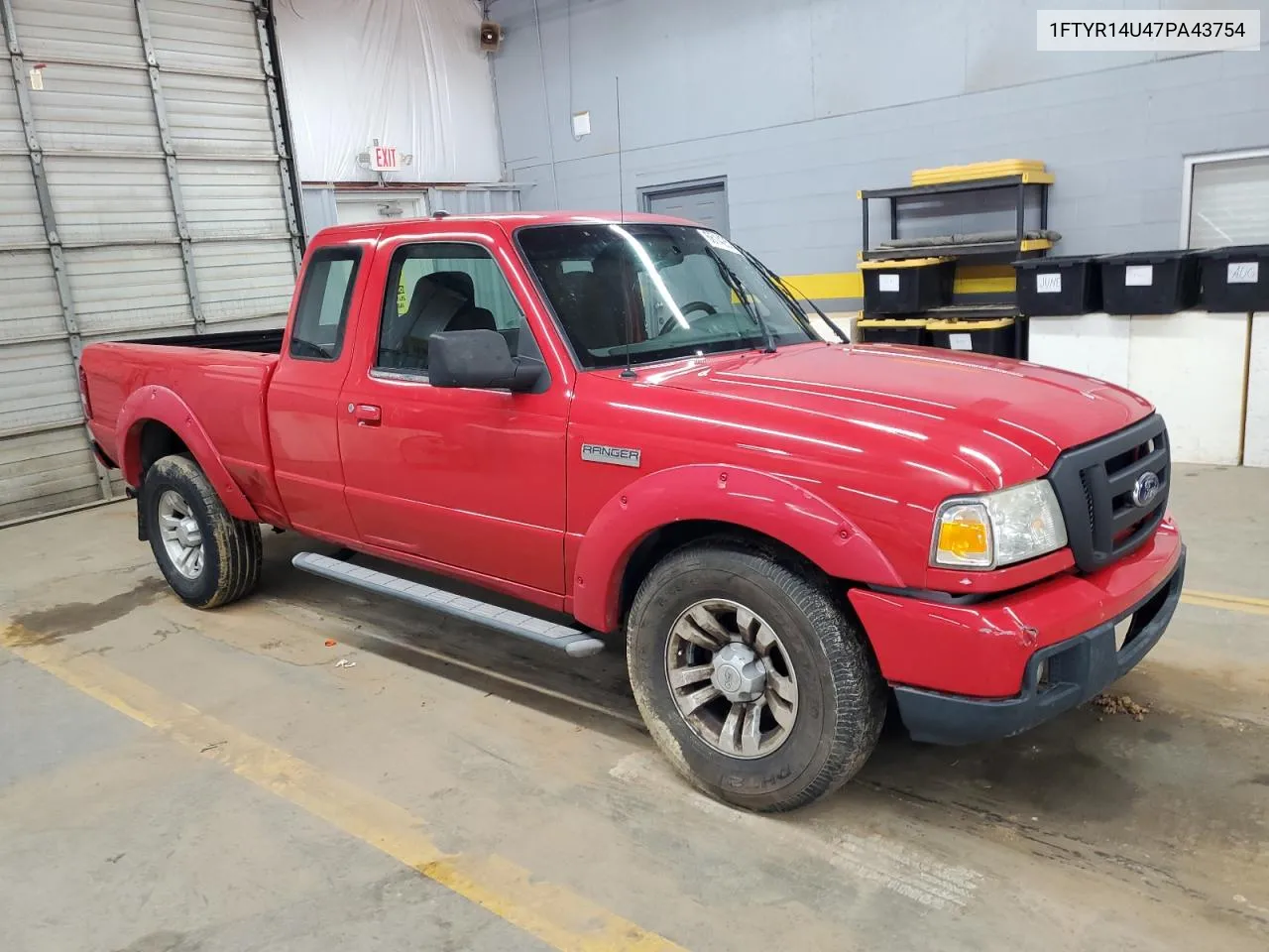 2007 Ford Ranger Super Cab VIN: 1FTYR14U47PA43754 Lot: 66142524