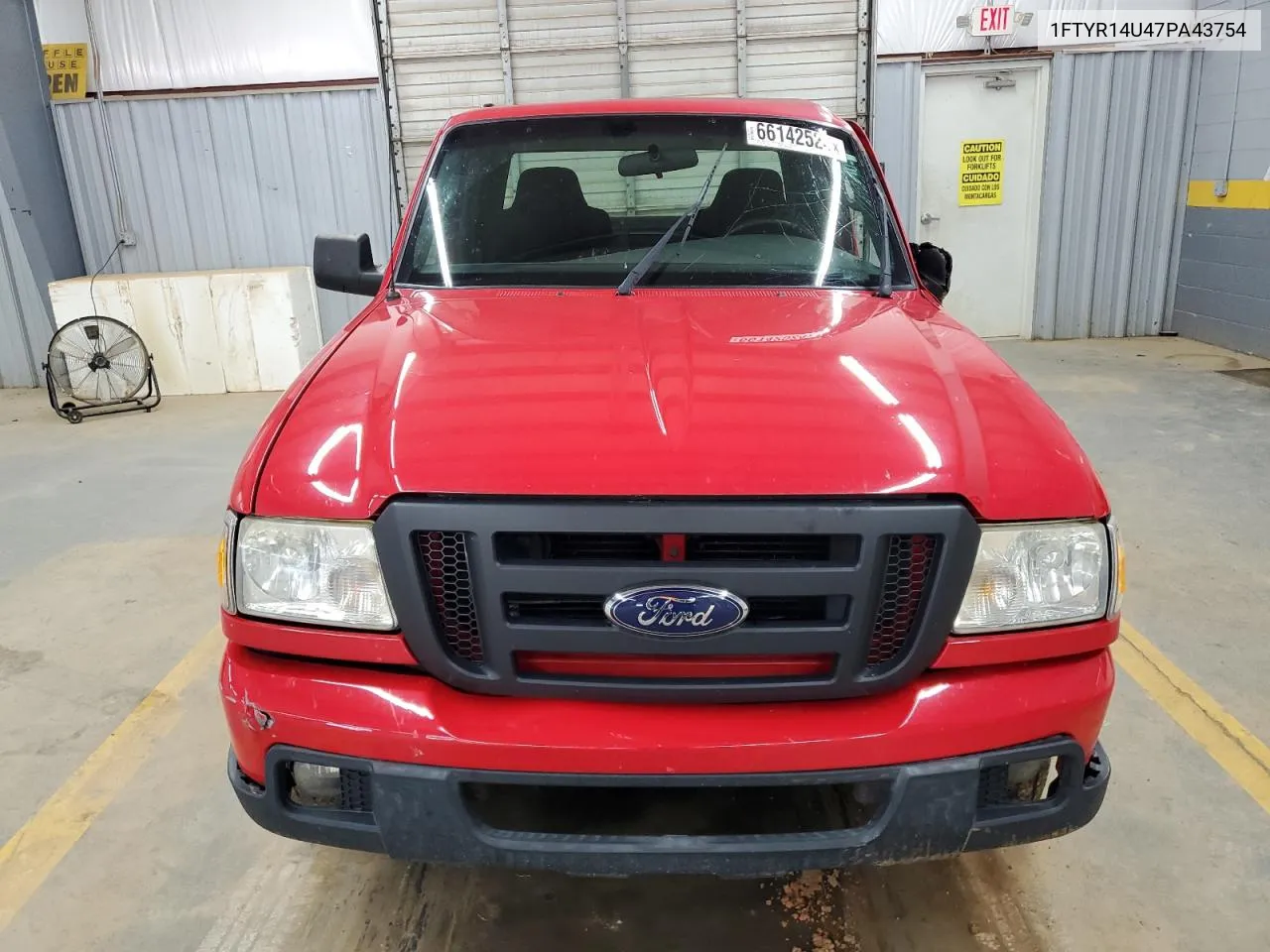 2007 Ford Ranger Super Cab VIN: 1FTYR14U47PA43754 Lot: 66142524