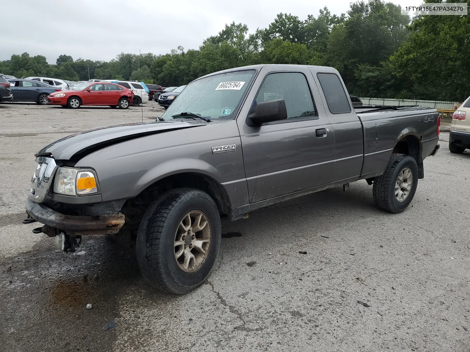 1FTYR15E47PA34270 2007 Ford Ranger Super Cab