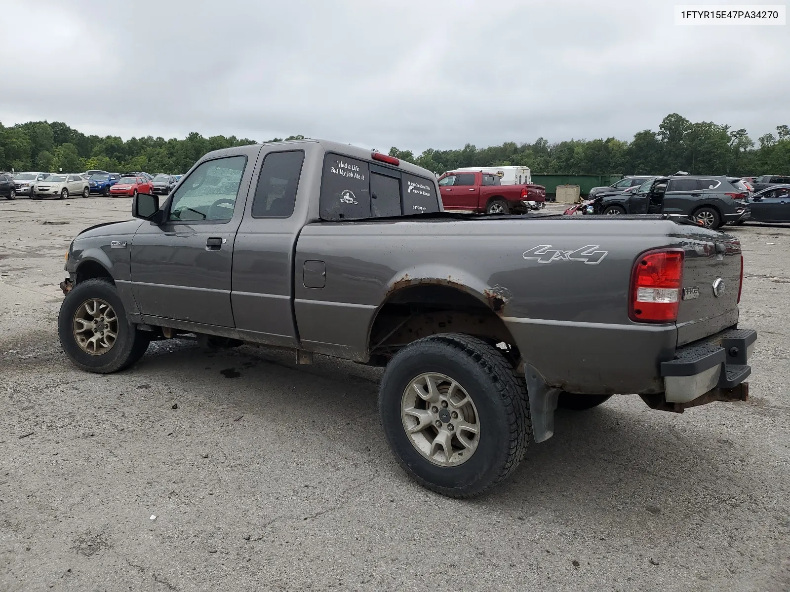 1FTYR15E47PA34270 2007 Ford Ranger Super Cab