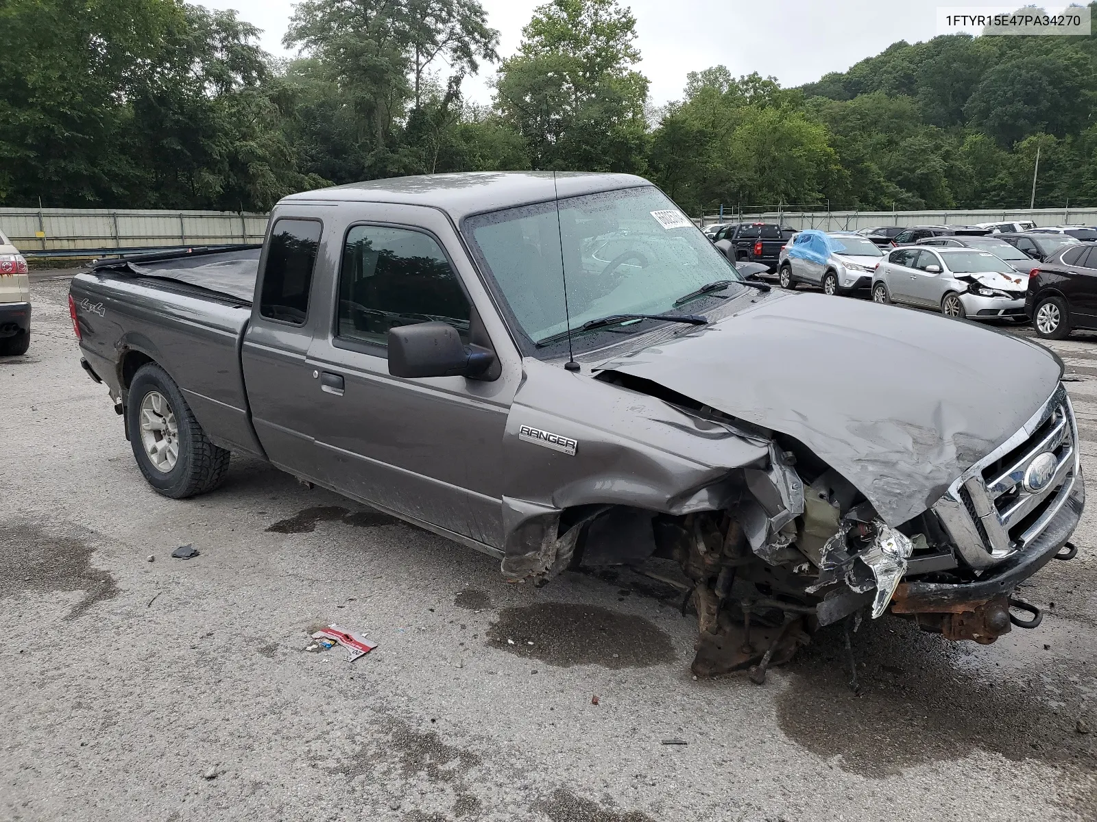 1FTYR15E47PA34270 2007 Ford Ranger Super Cab