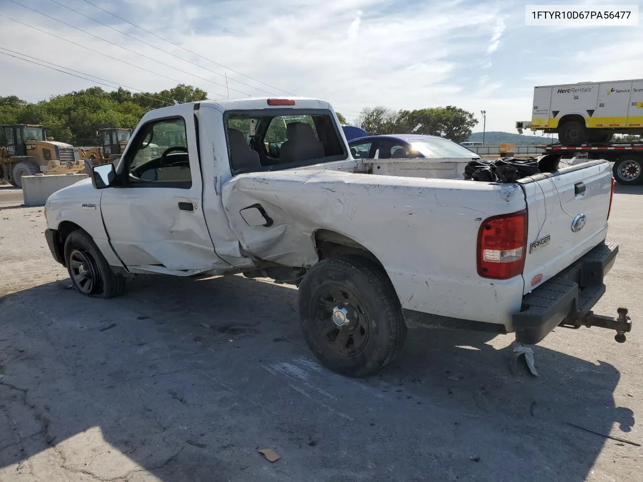 2007 Ford Ranger VIN: 1FTYR10D67PA56477 Lot: 67116054