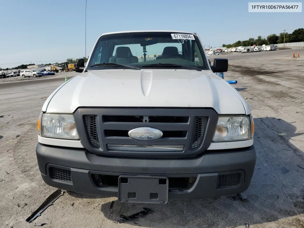 2007 Ford Ranger VIN: 1FTYR10D67PA56477 Lot: 67116054