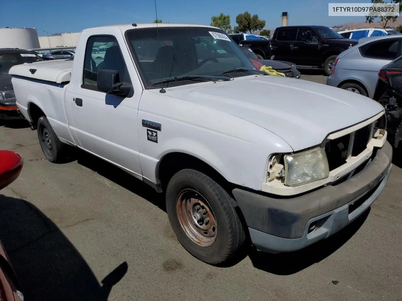 1FTYR10D97PA88372 2007 Ford Ranger