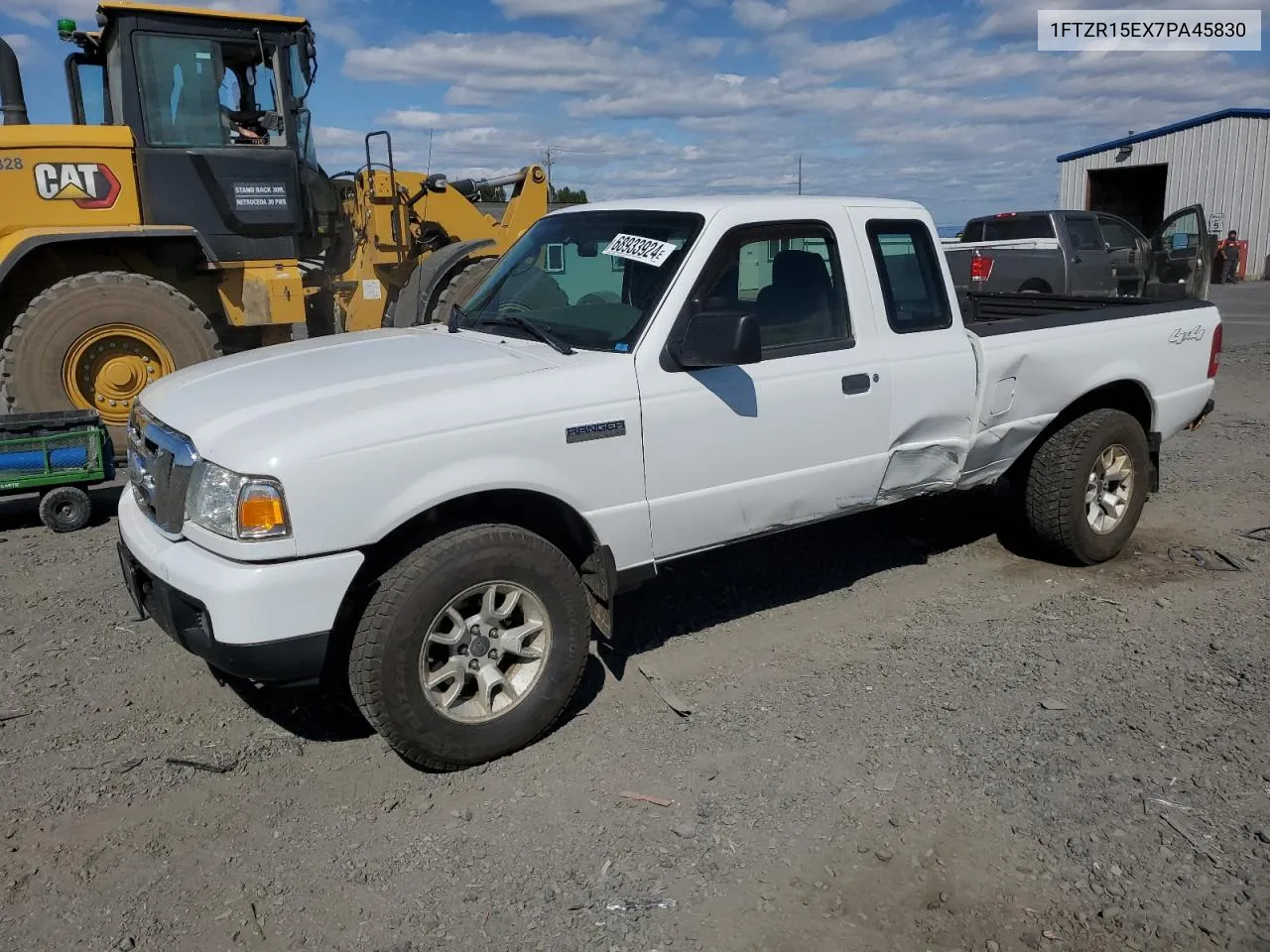 2007 Ford Ranger Super Cab VIN: 1FTZR15EX7PA45830 Lot: 68933924