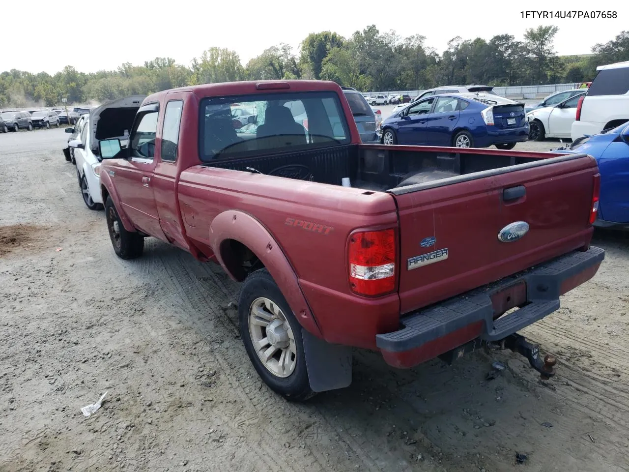 1FTYR14U47PA07658 2007 Ford Ranger Super Cab