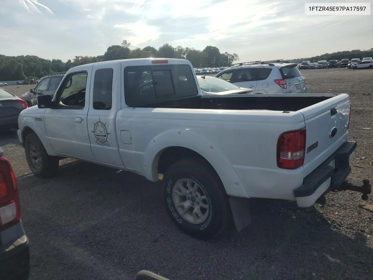 2007 Ford Ranger Super Cab VIN: 1FTZR45E97PA17597 Lot: 70312604