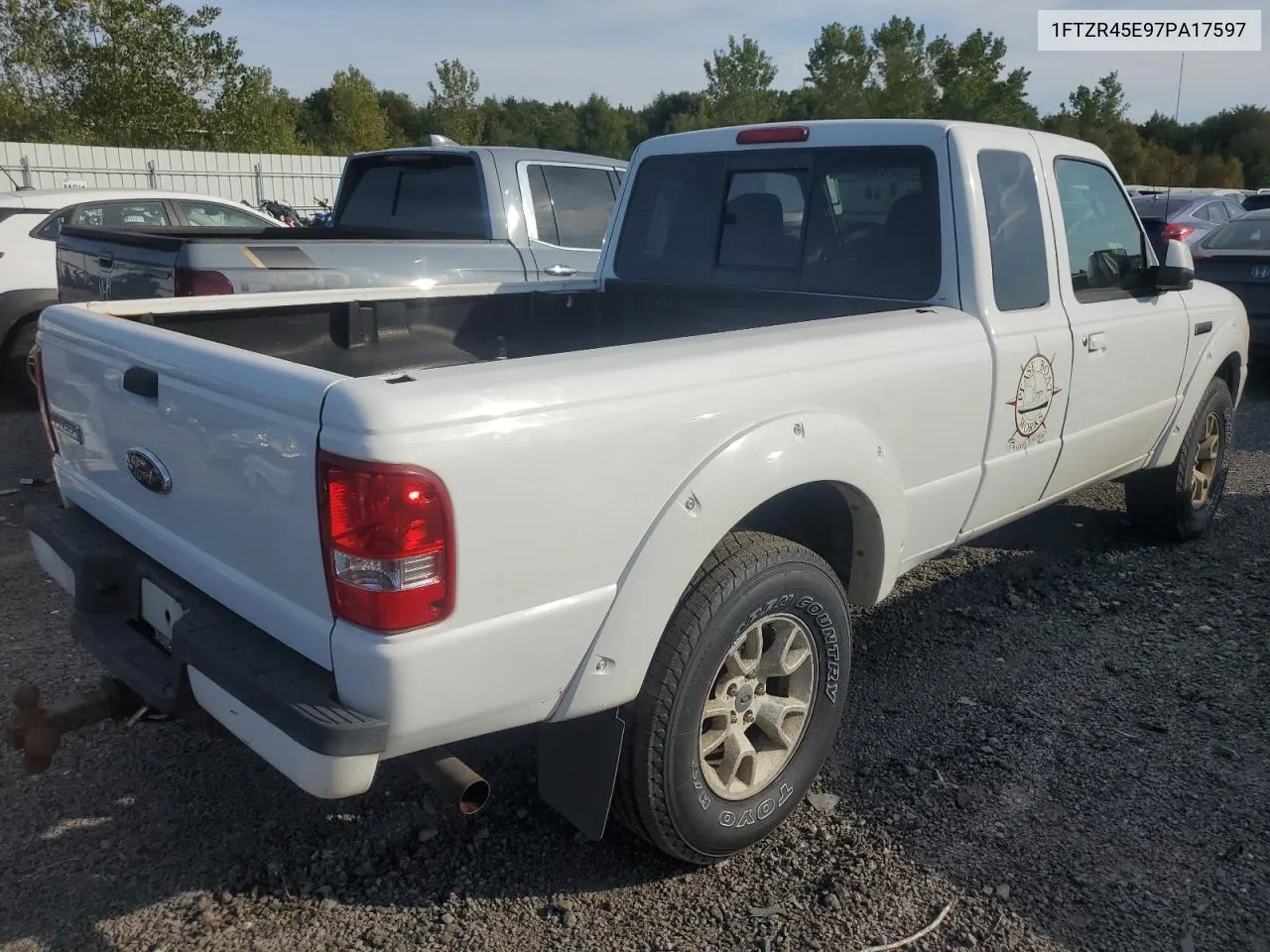 2007 Ford Ranger Super Cab VIN: 1FTZR45E97PA17597 Lot: 70312604