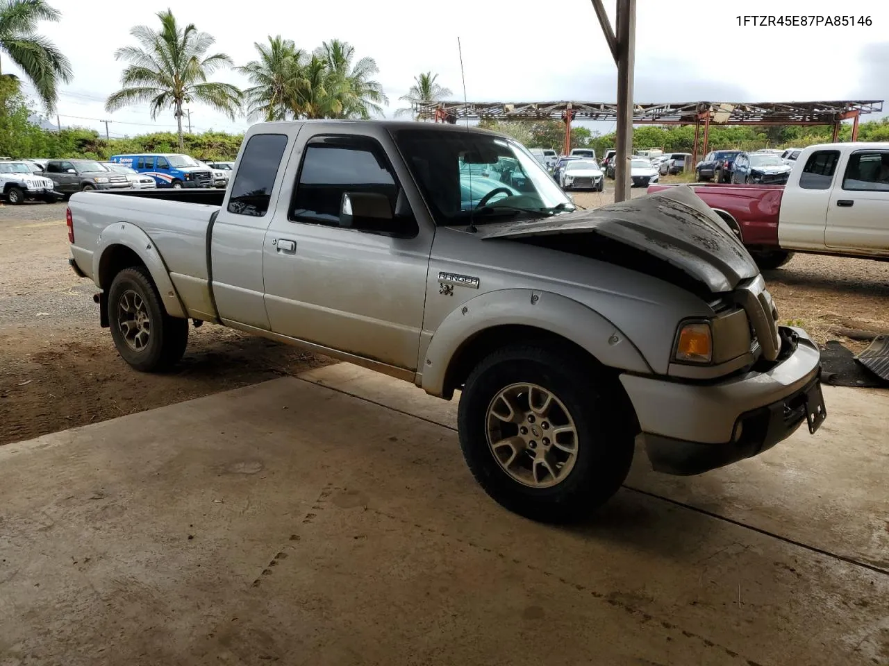 2007 Ford Ranger Super Cab VIN: 1FTZR45E87PA85146 Lot: 70467104