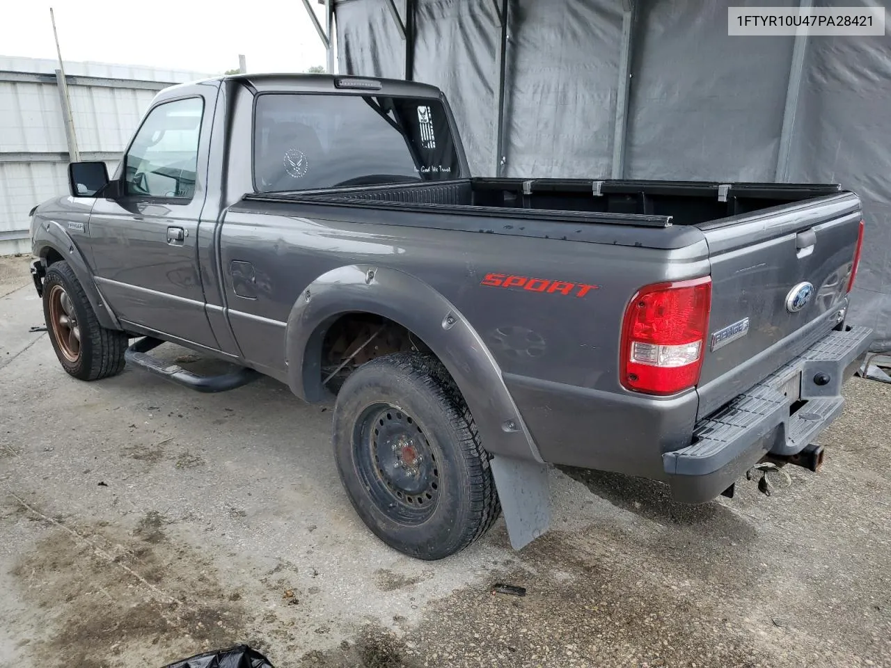 1FTYR10U47PA28421 2007 Ford Ranger