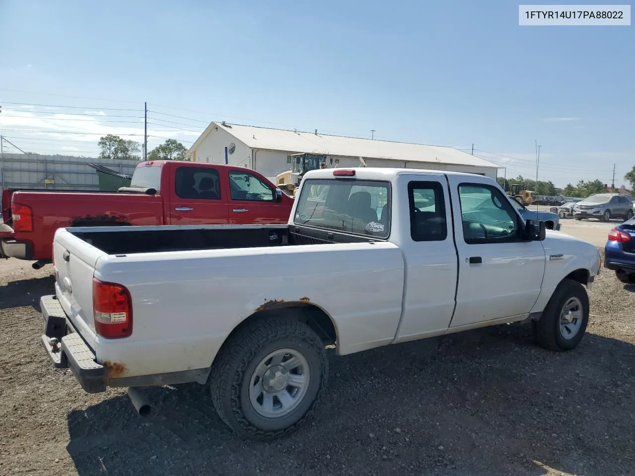 2007 Ford Ranger Super Cab VIN: 1FTYR14U17PA88022 Lot: 71239714