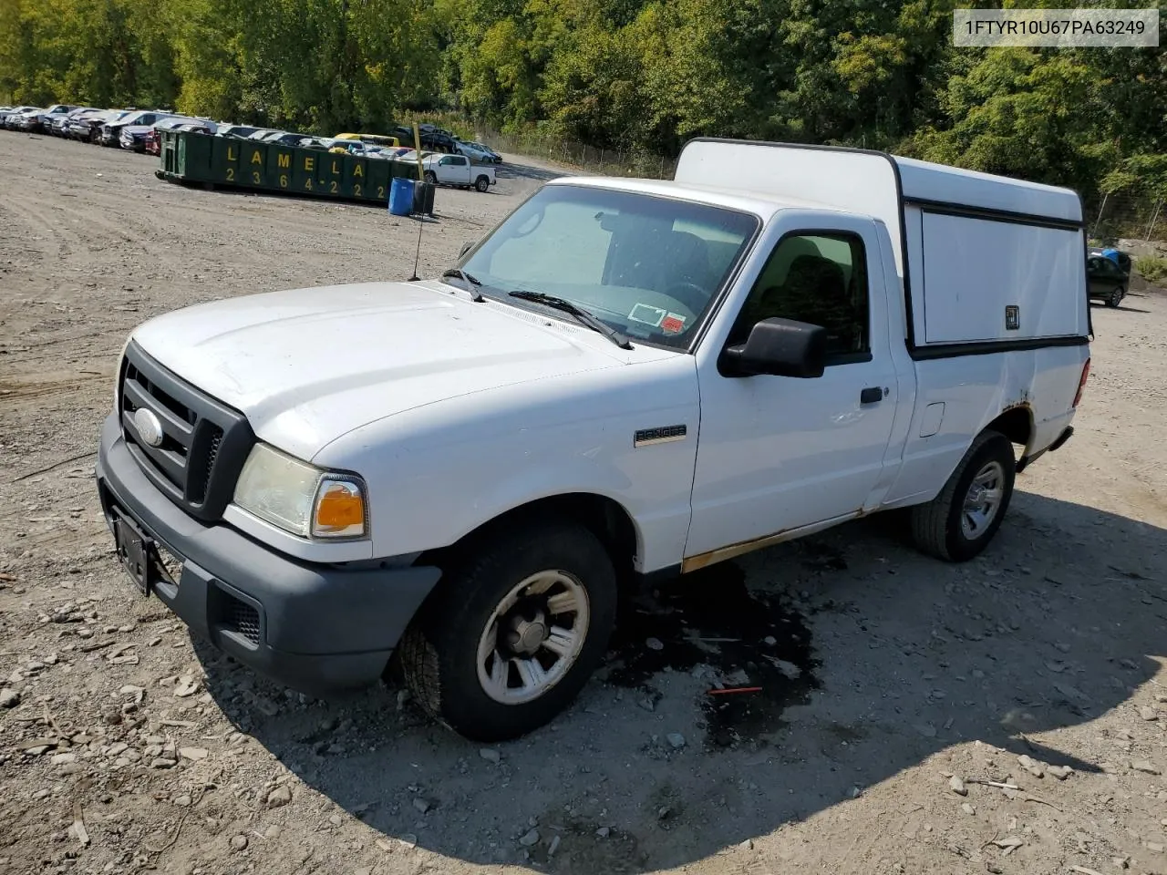 1FTYR10U67PA63249 2007 Ford Ranger