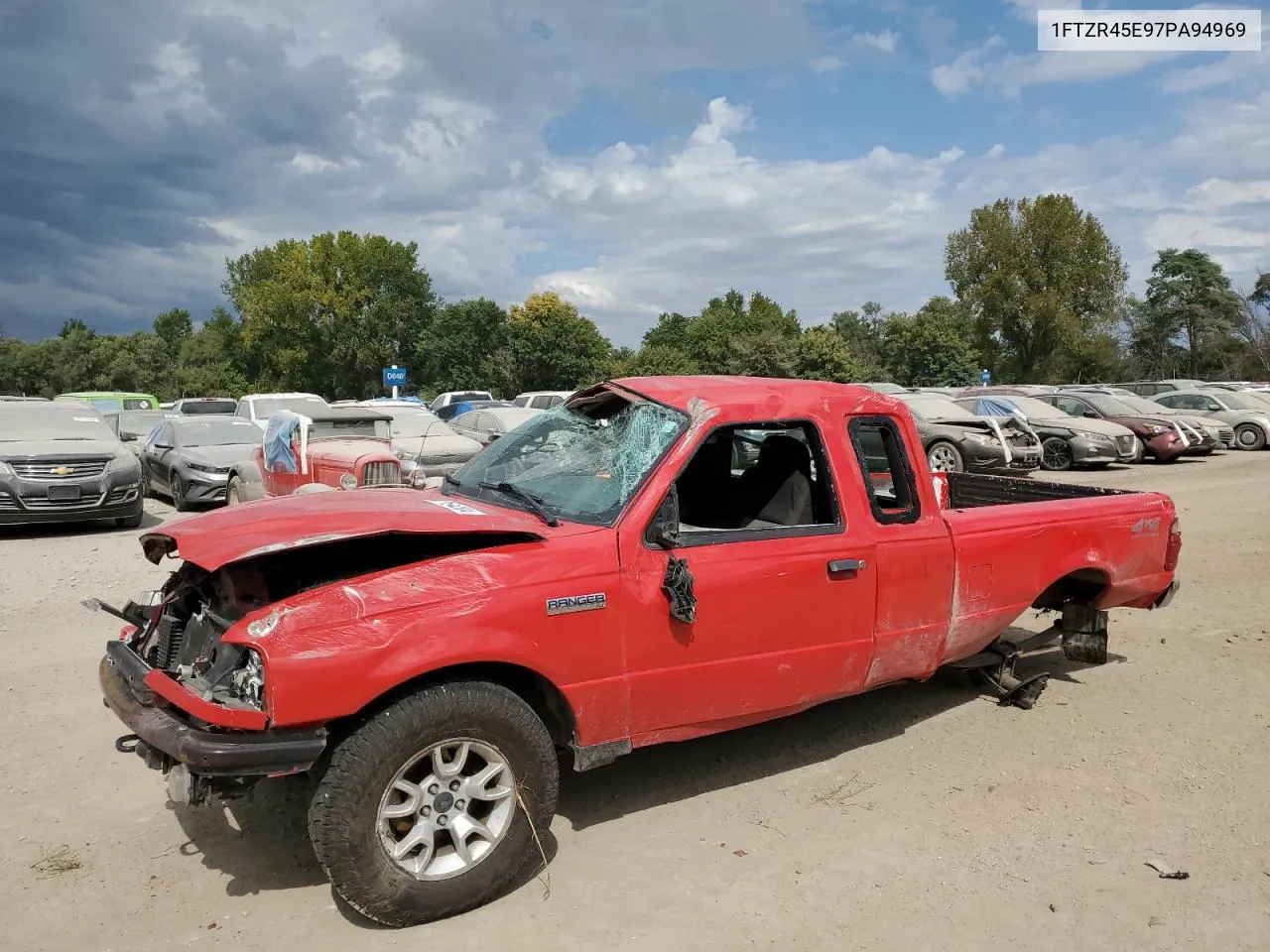 2007 Ford Ranger Super Cab VIN: 1FTZR45E97PA94969 Lot: 71544834