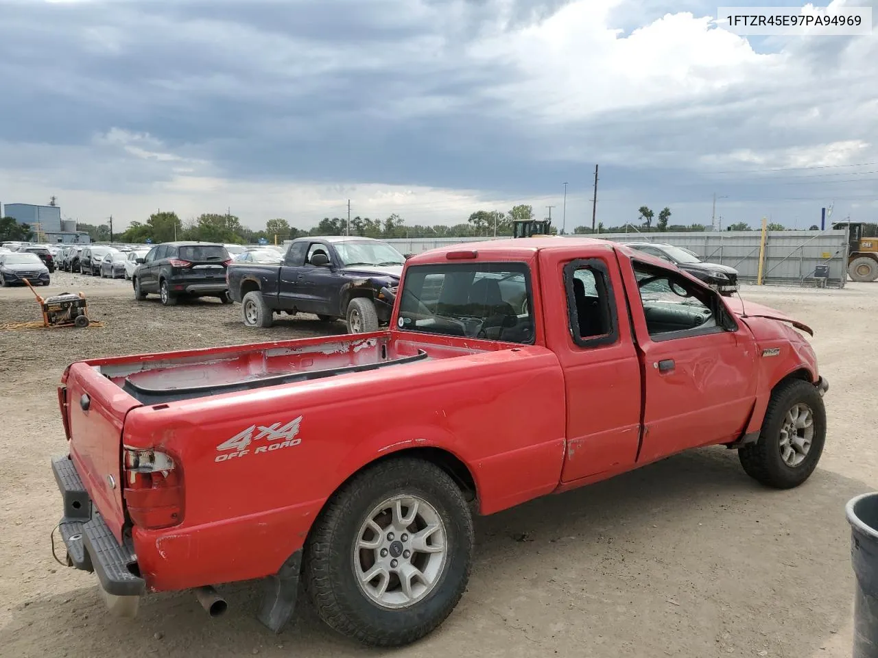 2007 Ford Ranger Super Cab VIN: 1FTZR45E97PA94969 Lot: 71544834