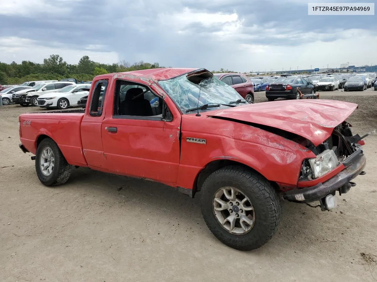 2007 Ford Ranger Super Cab VIN: 1FTZR45E97PA94969 Lot: 71544834