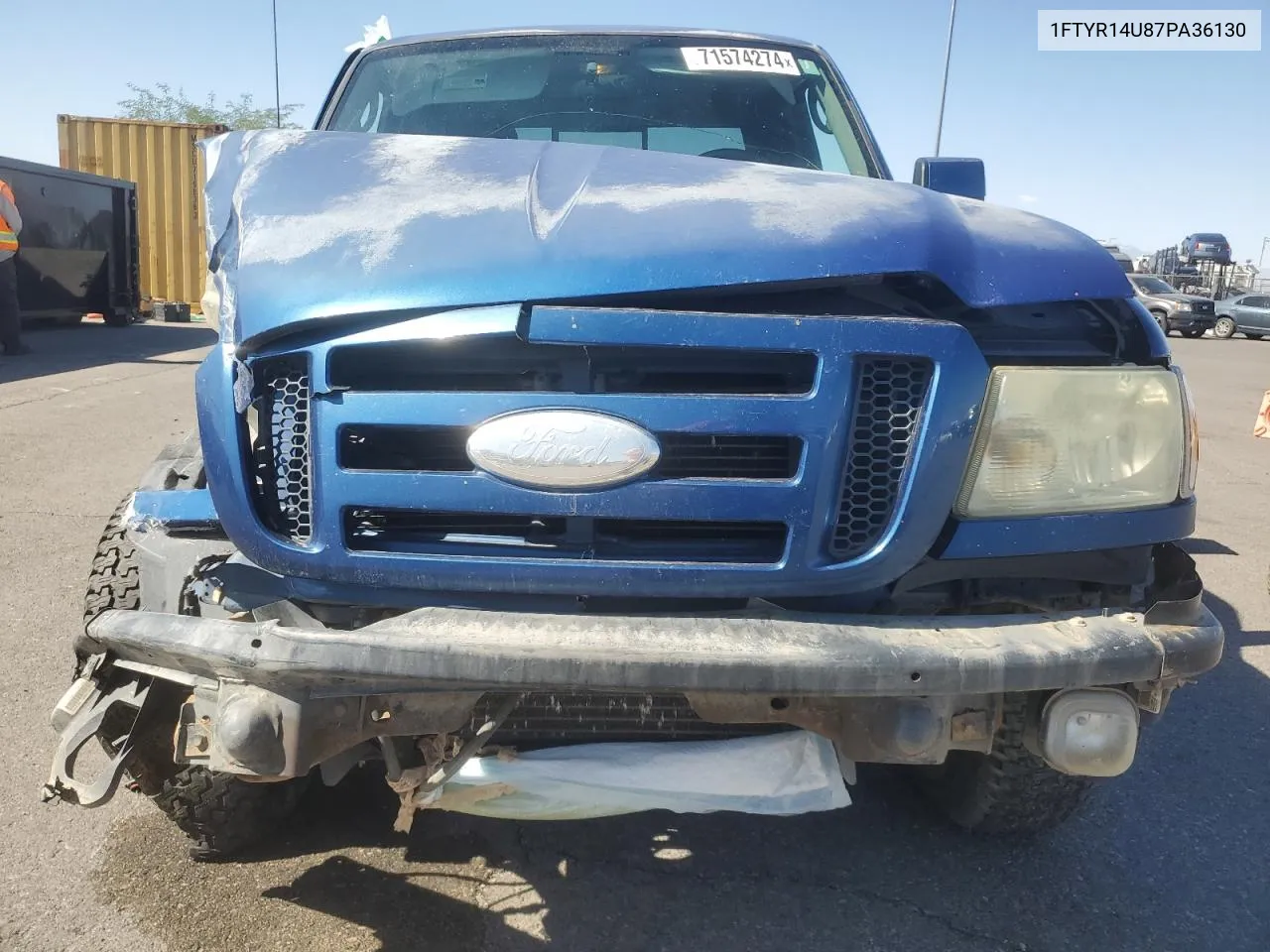 2007 Ford Ranger Super Cab VIN: 1FTYR14U87PA36130 Lot: 71574274