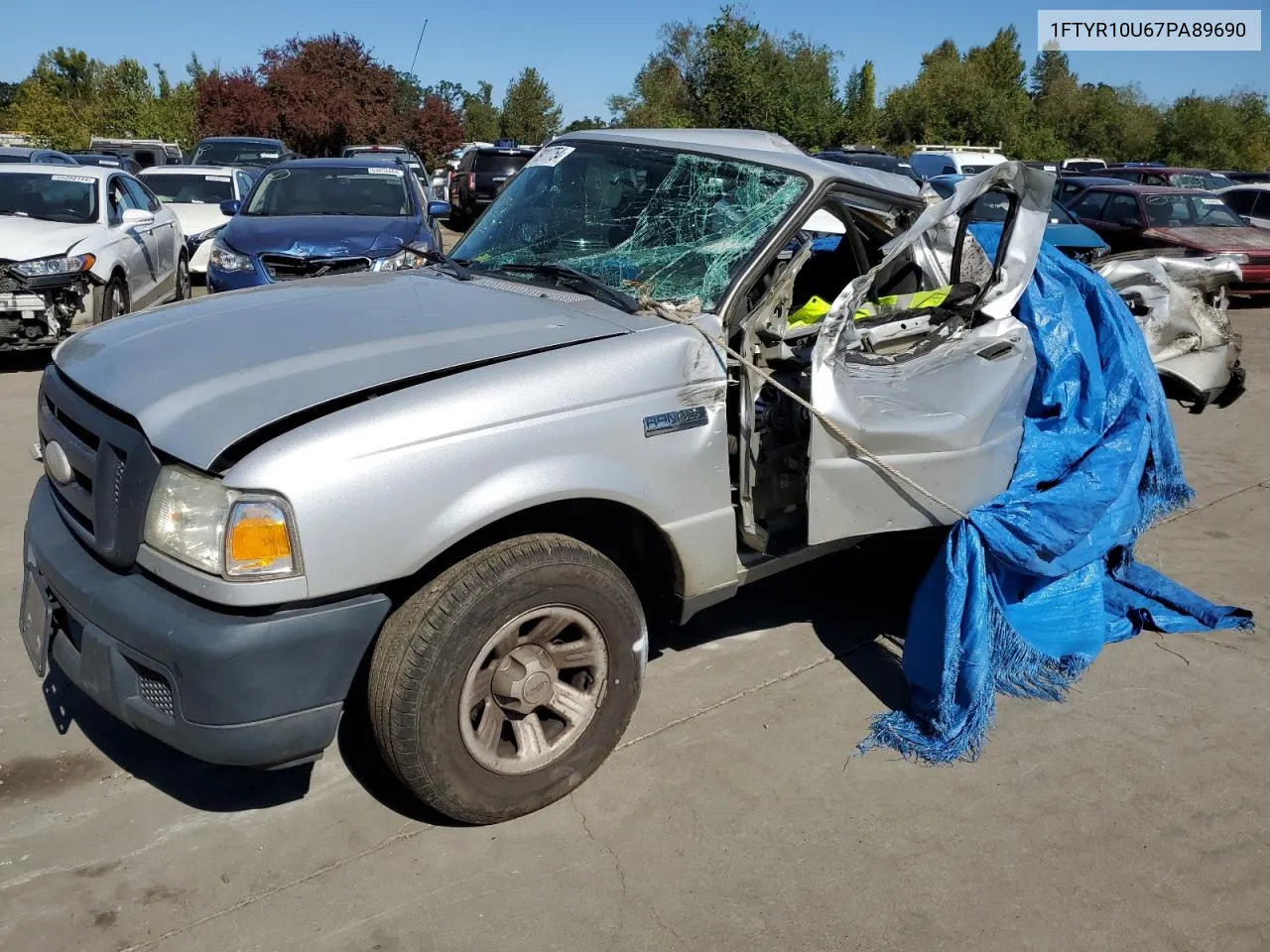 2007 Ford Ranger VIN: 1FTYR10U67PA89690 Lot: 71594994