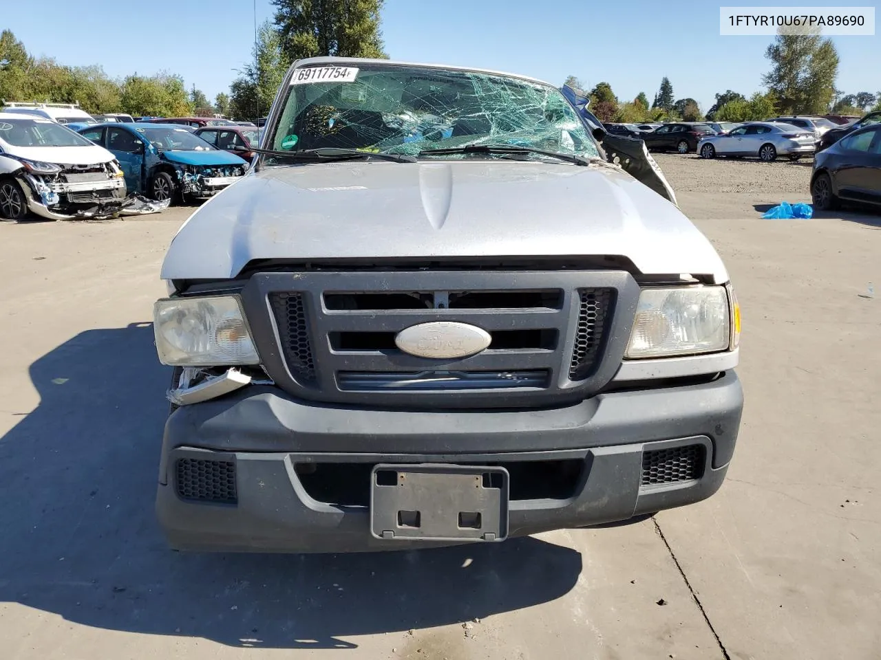 2007 Ford Ranger VIN: 1FTYR10U67PA89690 Lot: 71594994