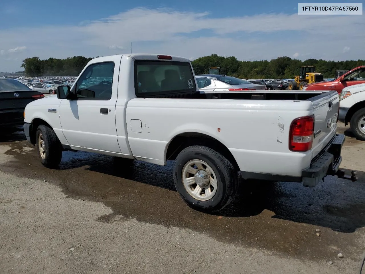 2007 Ford Ranger VIN: 1FTYR10D47PA67560 Lot: 72239434