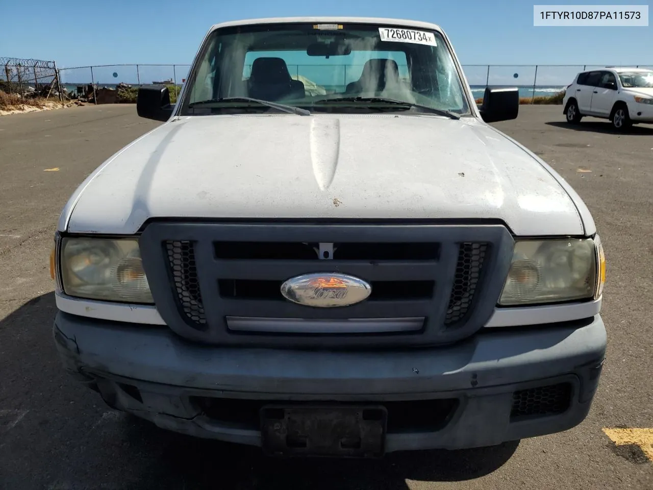 2007 Ford Ranger VIN: 1FTYR10D87PA11573 Lot: 72680734