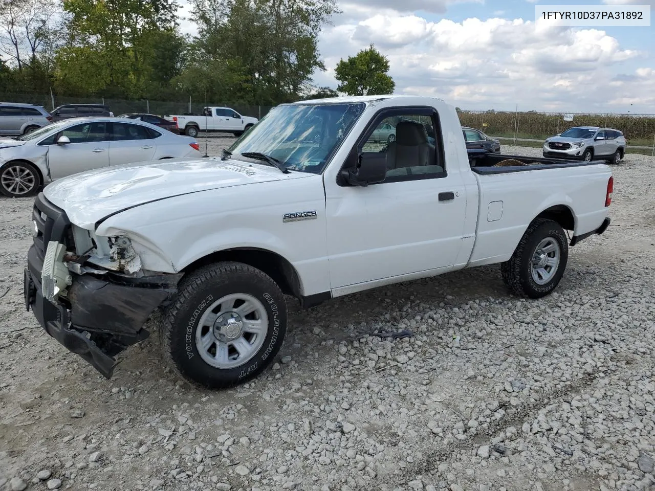 2007 Ford Ranger VIN: 1FTYR10D37PA31892 Lot: 73059014