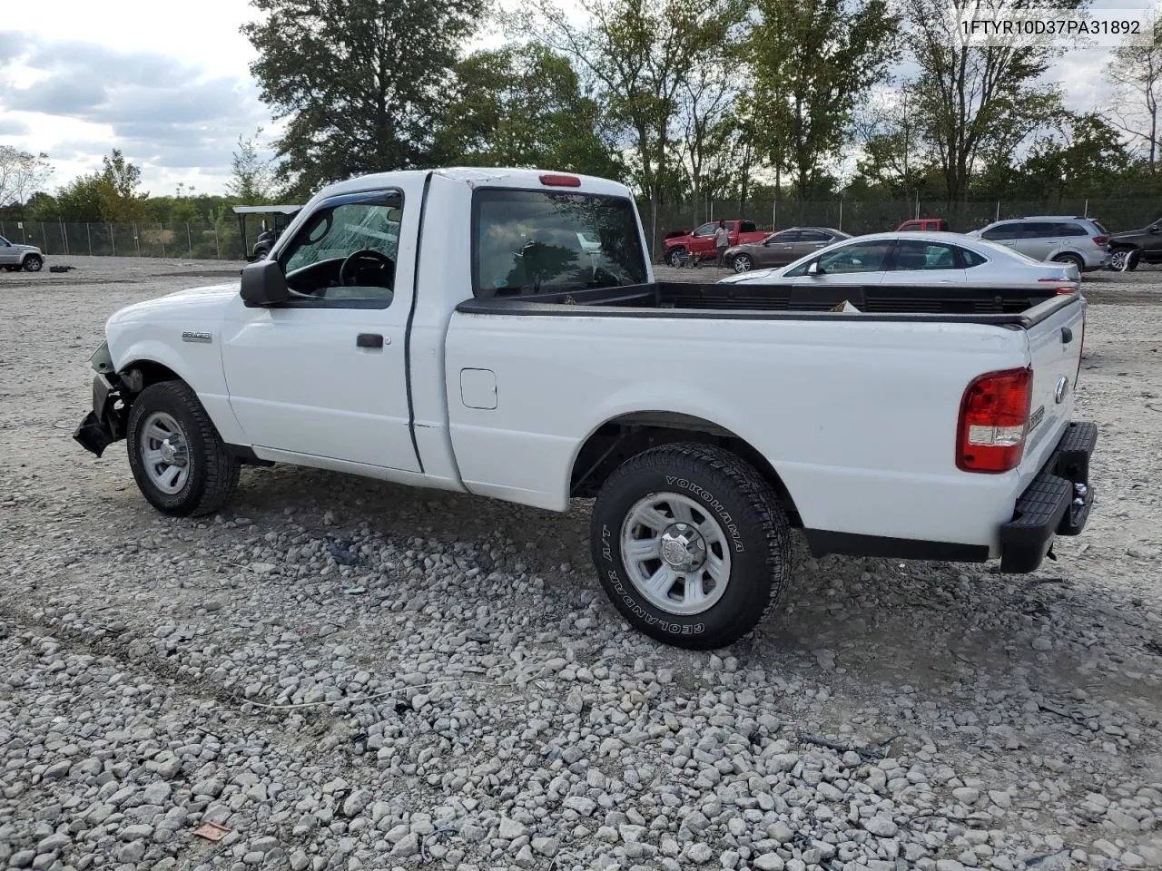 2007 Ford Ranger VIN: 1FTYR10D37PA31892 Lot: 73059014