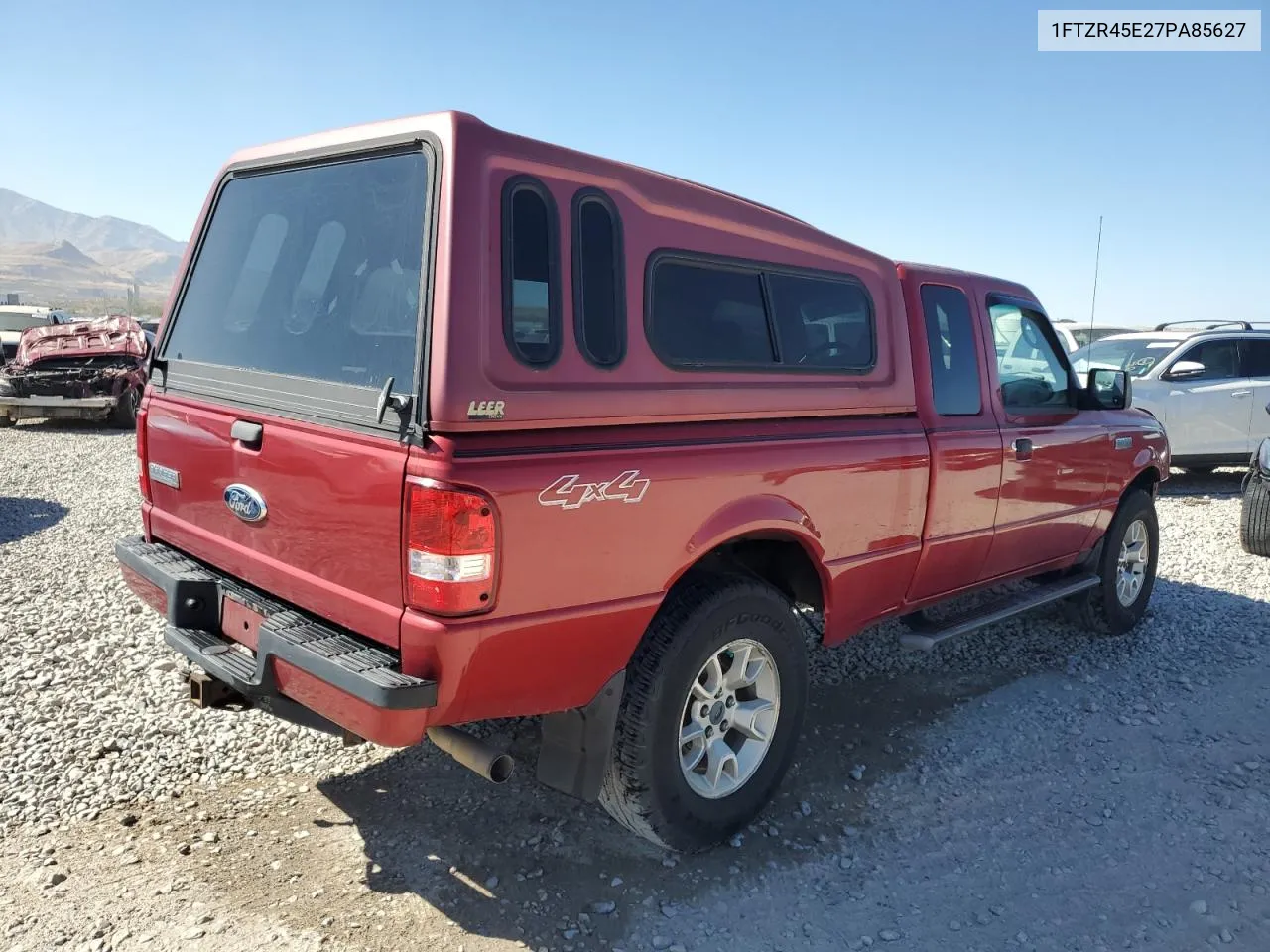 2007 Ford Ranger Super Cab VIN: 1FTZR45E27PA85627 Lot: 73802754