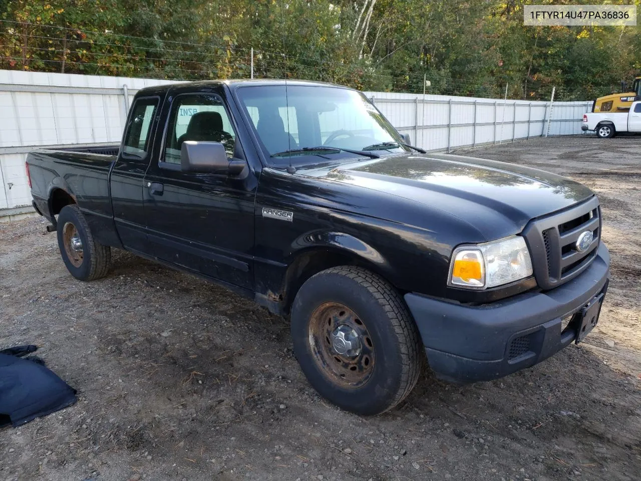 2007 Ford Ranger Super Cab VIN: 1FTYR14U47PA36836 Lot: 74099504