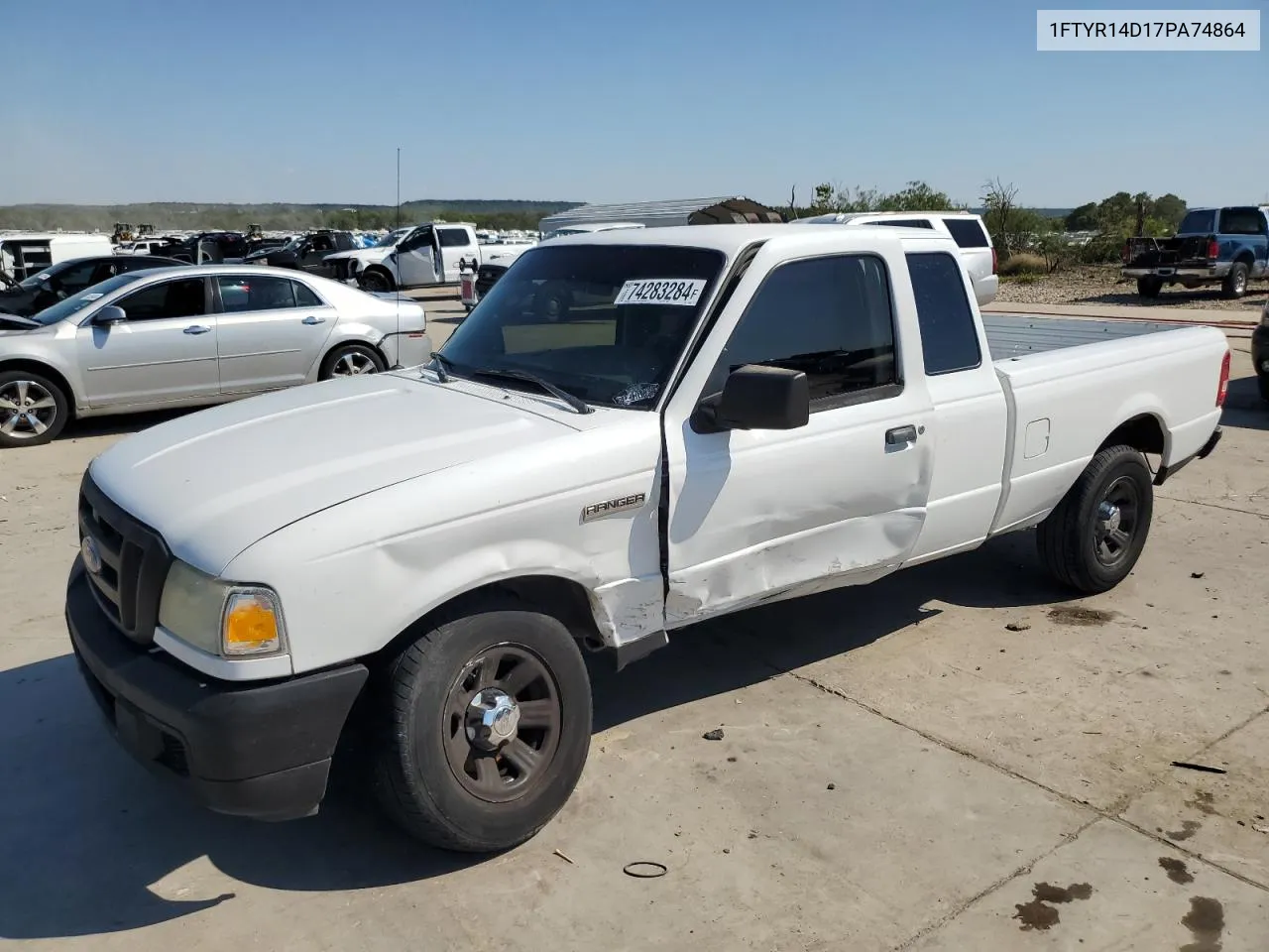 1FTYR14D17PA74864 2007 Ford Ranger Super Cab