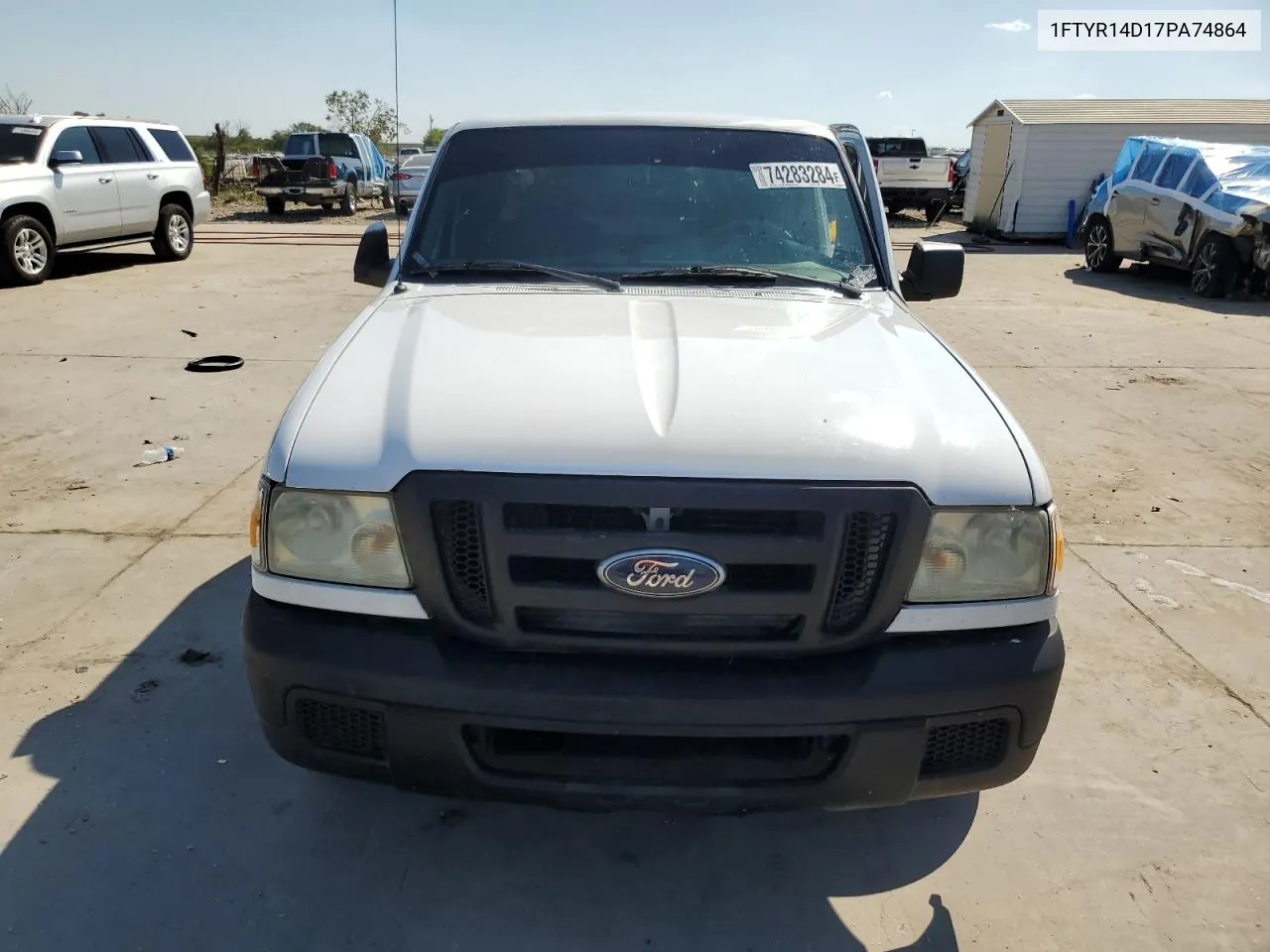 2007 Ford Ranger Super Cab VIN: 1FTYR14D17PA74864 Lot: 74283284